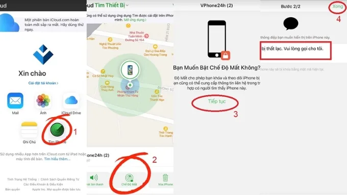 Cách vô hiệu hóa nhanh khi iPhone bị mất
