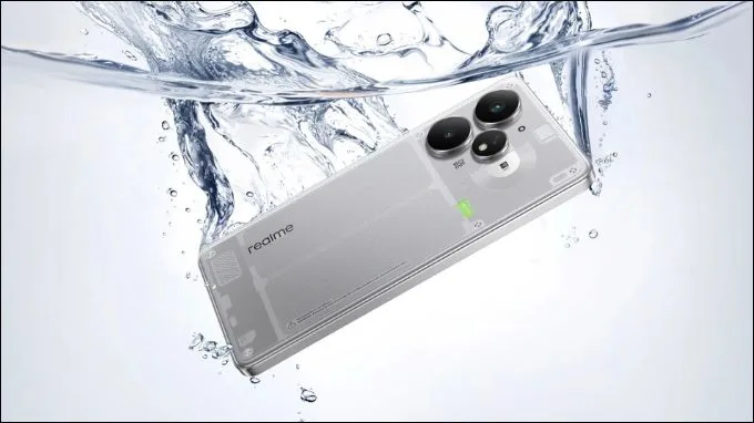 Realme Neo7 Turbo sở hữu thiết kế mặt lưng trong suốt