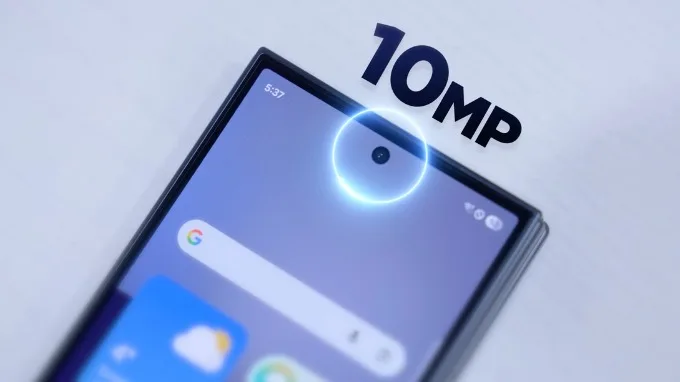 So sánh Samsung Galaxy Z TriFold và Z Fold 7 về camera selfie