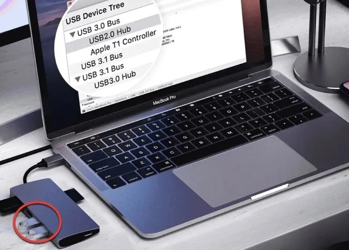 Kiểm tra USB