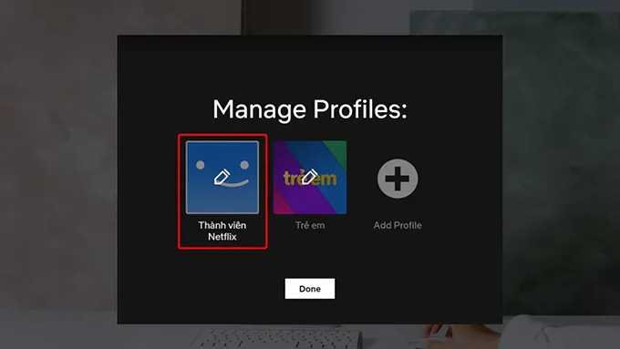 Thay đổi ngôn ngữ Netflix trên máy tính và TV