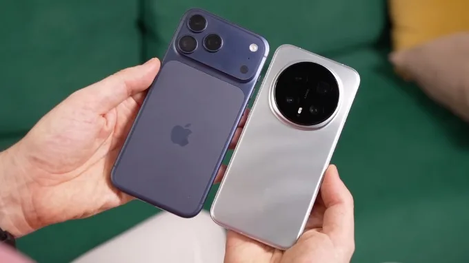 HONOR Magic 8 Pro vs iPhone 17 Pro Max về thiết kế