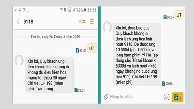 Cách ứng tiền Viettel lần thứ 4,5