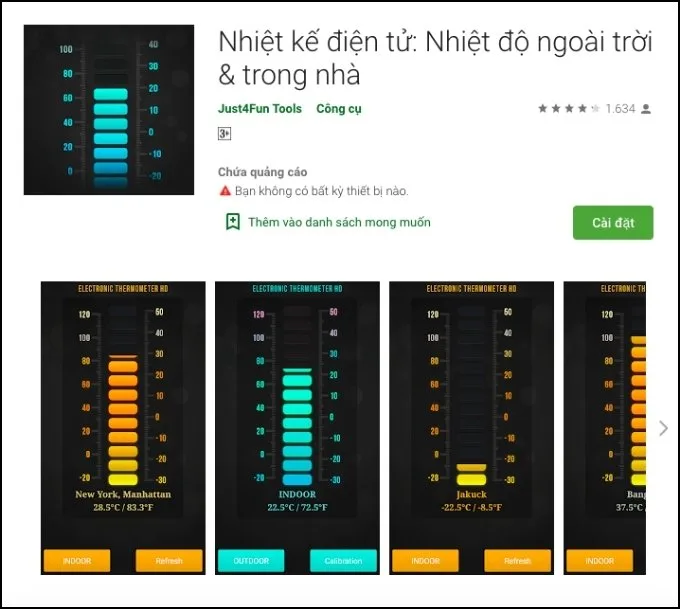 Nhiệt kế điện tử
