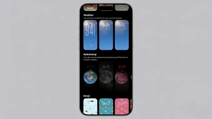 Tinh chỉnh giao diện hình nền (Wallpapers)
