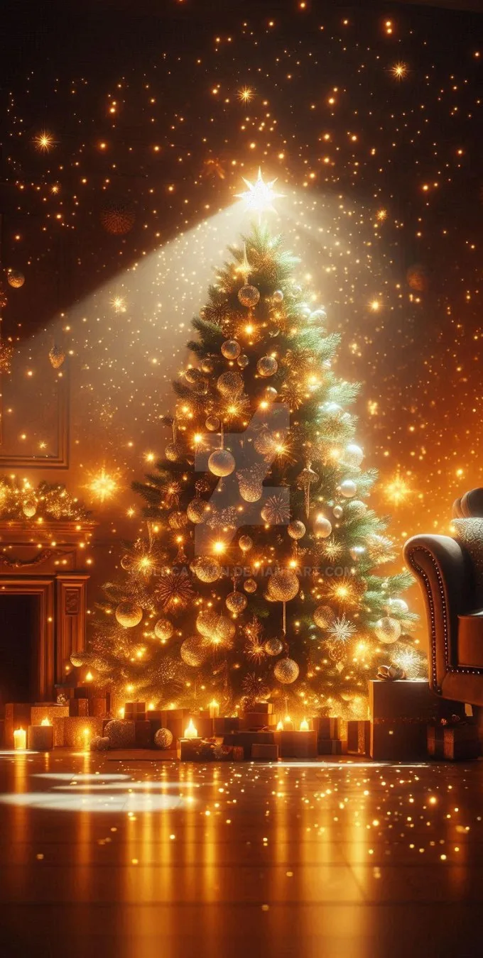 Hình nền Giáng sinh cây thông Noel