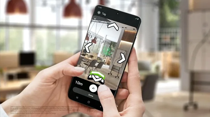SmartTag + hỗ trợ công nghệ UWB