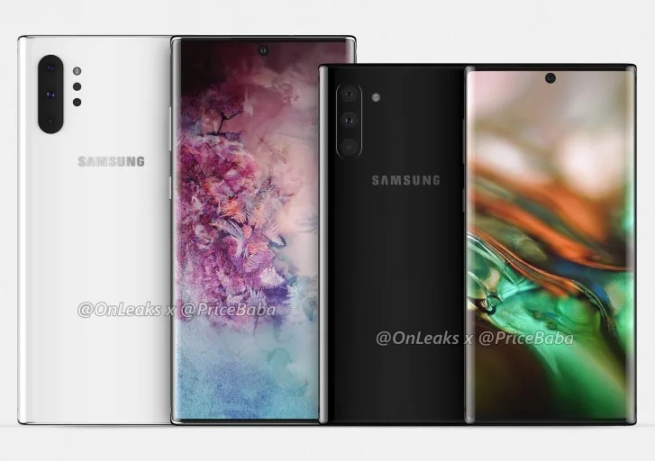 Galaxy Note 10 sẽ trang bị màn hình 6,4 inch, Note 10 Pro sẽ có màn hình 6,8 inch