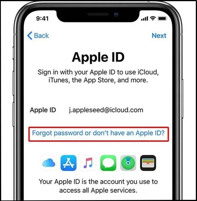 Truy cập cài đặt để mở khóa iCloud iPhone