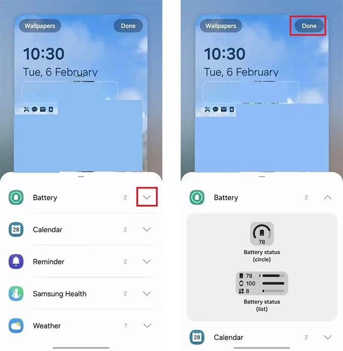 Cá nhân hóa màn hình khóa của bạn bằng cách thêm tiện ích