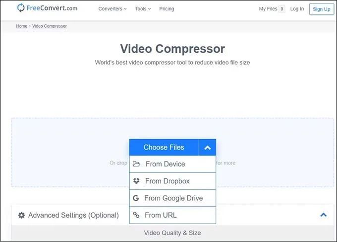 Cach-giam-dung-luong-video-bang-trang-web-free-convert-buoc-1-xtmobile