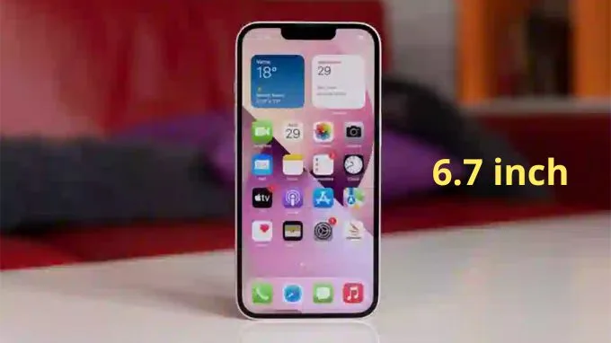 Kích thước màn hình iPhone 13 là bao nhiêu inch?