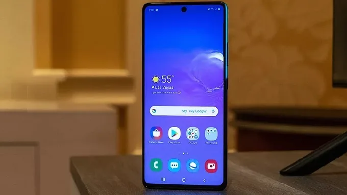 Màn hình thế hệ mới của S10 Lite