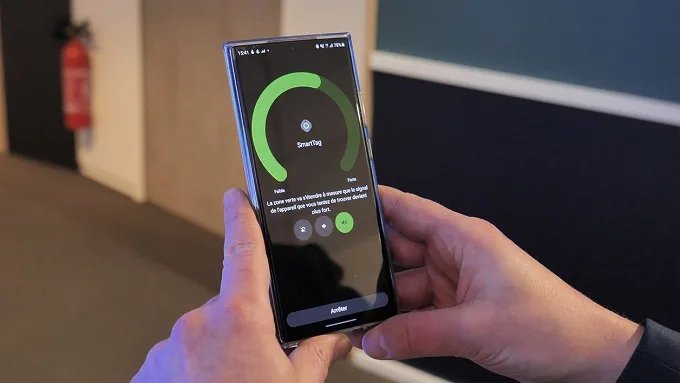 Bạn có thể tùy chỉnh mức độ âm thanh cho SmartTag