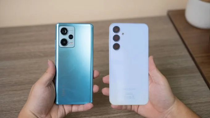 So sánh dung lượng pin và sạc Galaxy A35 vs Redmi Note 12 Pro