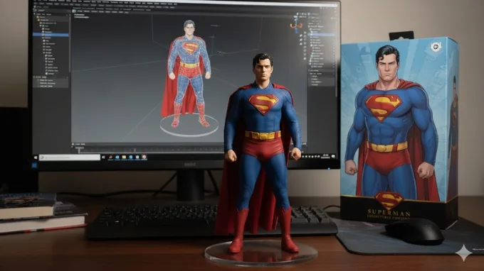 Cách tạo ảnh mô hình đồ chơi 3D bằng AI