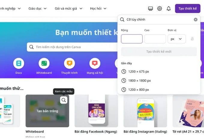 Bước 1 chỉnh ảnh bằng công cụ Magic trên Canva AI