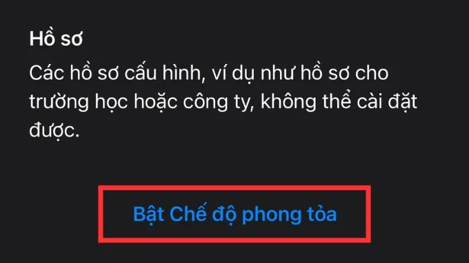 Cách kích hoạt Lockdown Mode trên iPhone