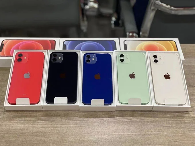 iPhone 12 và iPhone 12 mini có bao nhiêu màu?