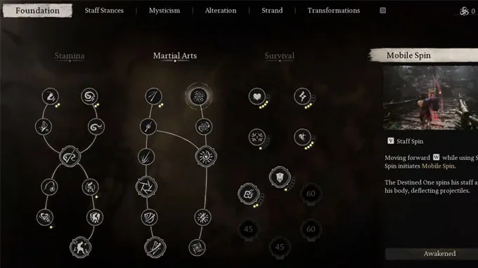 cách chơi black myth wukong mở skill