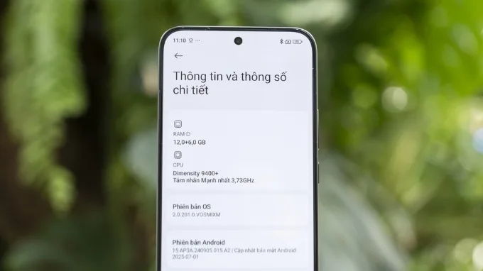 Dimensity 9400+ trên Xiaomi 15T Pro vẫn rất mạnh với tiến trình 3nm