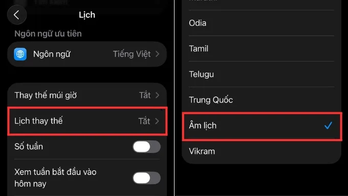 Hướng dẫn cách cài lịch âm trực tiếp trên iPhone