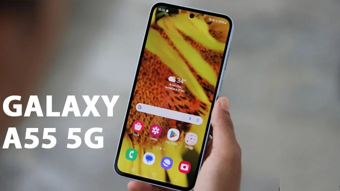 màn hình galaxy a55 5g