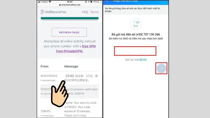 Cách tạo tài khoản Zalo không cần số điện thoại bằng việc chuyển vùng