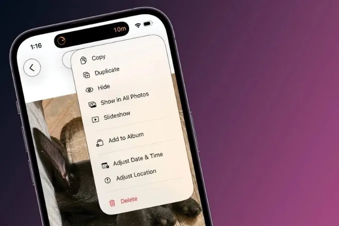 Khi nào cần ẩn ảnh trên iPhone?