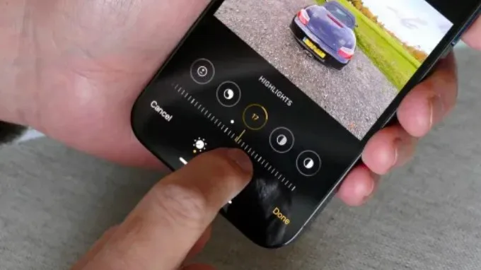 Lợi ích khi chỉnh ảnh trực tiếp trên iPhone