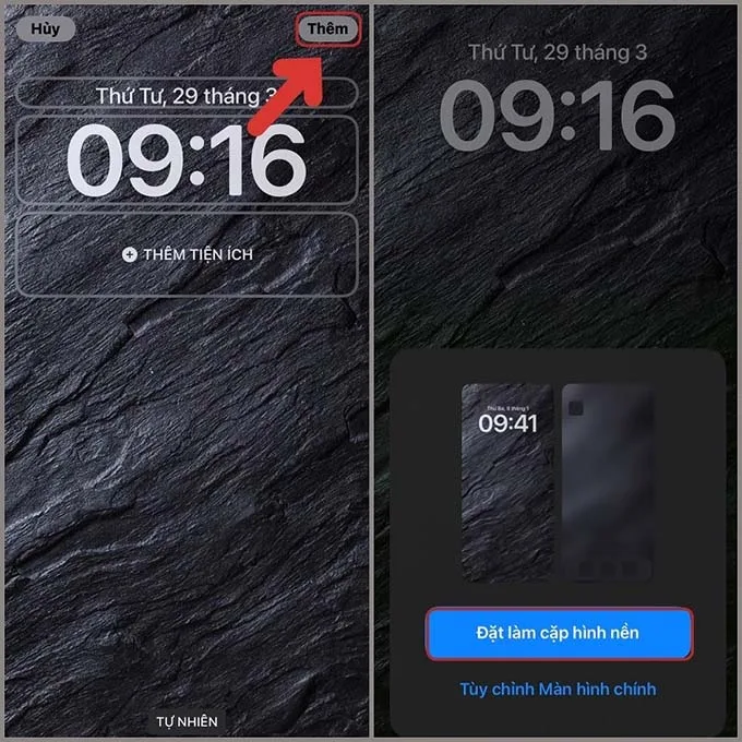 Cách cài đặt hình nền cho iPhone 12 Pro Max
