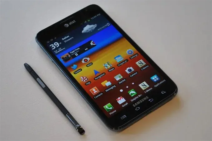 Samsung Galaxy Note ra mắt năm 2011
