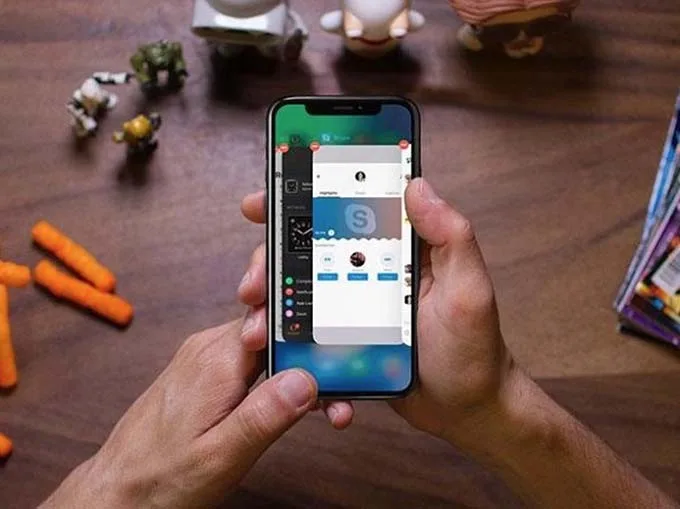 Đóng tất cả các ứng dụng