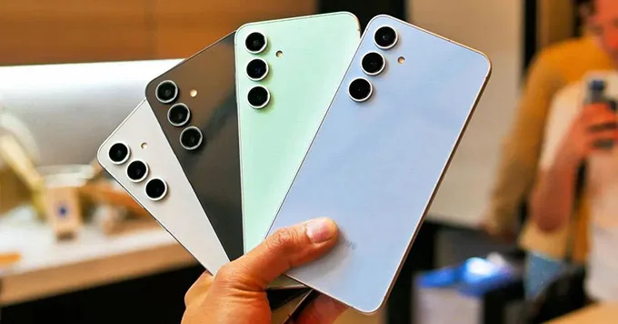 Hình ảnh thực tế trên tay Samsung S24 FE màu sắc trẻ trung