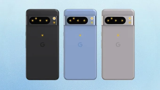 Hình ảnh Google Pixel 8 Pro bị rò rỉ