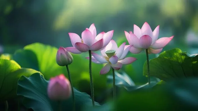 Những hình nền hoa sen cho máy tính