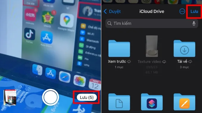 Cách scan tài liệu trên iPhone trong ứng dụng Files (Tệp)