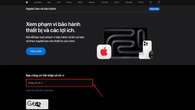 Kiểm tra bảo hành AirPods