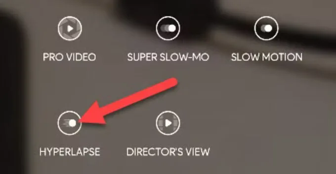 Cách quay Time-lapse trên điện thoại Android 