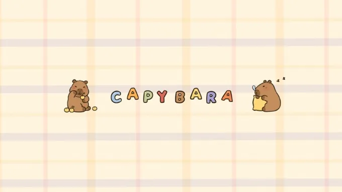 Hình nền Capybara cho PC, laptop