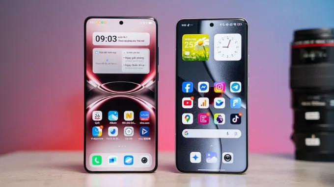 So sánh Vivo và Xiaomi về màn hình