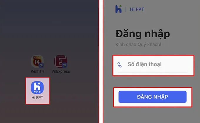 Cách đổi mật khẩu wifi FPT bằng ứng dụng Hi FPT