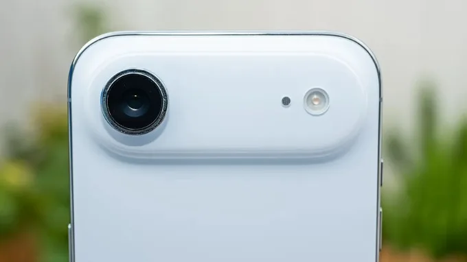 Về phía iPhone Air, máy chỉ có một camera sau 48MP