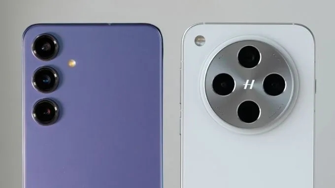 Cụm camera trên OPPO Find X8 và Samsung S24 Plus