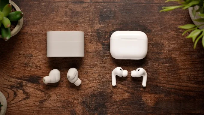 Apple AirPods Pro 3 vẫn giữ ngôn ngữ thiết kế đặc trưng nhưng cải thiện độ bám và sự ổn định khi vận động