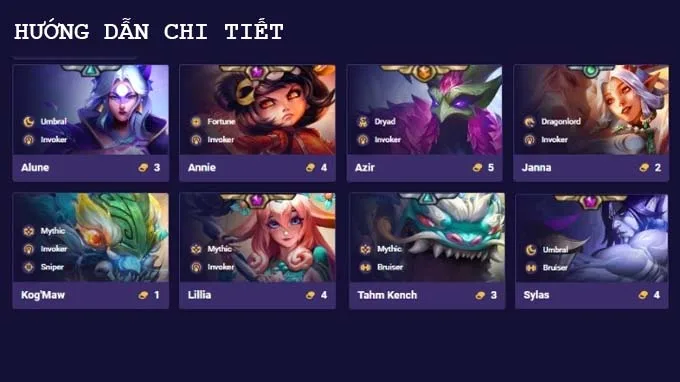đội hình mạnh DTCL mùa 11 phiên bản 14.9