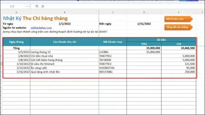 Cách chèn bảng Excel vào Word bằng đối tượng liên kết