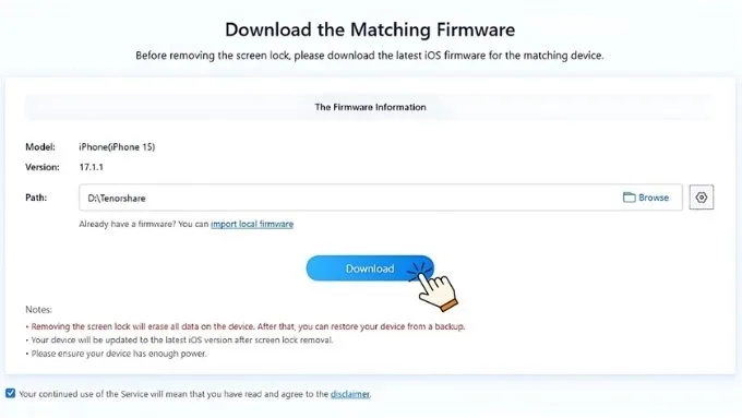 Cách khôi phục iPhone khi quên pass iCloud