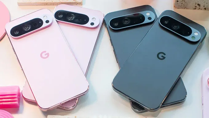 Giữa Pixel 9 và Google Pixel 9 Pro không có nhiều khác biệt về mặt hình thức
