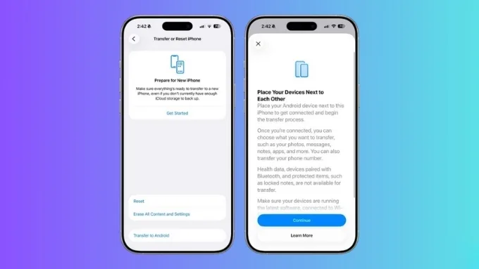 Công cụ chuyển đổi dữ liệu sang Android